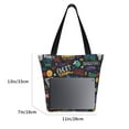 thumbnail image 3 of Bingfone Basketball Women Shoulder Tote Bags Casual Bag Ladies Shopping Handbag, 3 of 7