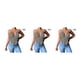 thumbnail image 5 of Chaleco de mujer Qarigey CBP228772 Gris 3XL 3piezas, 5 of 5