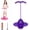 4, variant on Balance Jumping Ball, Jump Balance Ball with Durable Handle and Pump, Supports Core Strength and Coordination, Fun Exercise for Kids and Adults at Home, Parks
