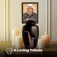 thumbnail image 4 of Yatskia Colorful Saxophone Mini Memorial Keepsake Urns for Human Ashes Adult Brother and Sister, Large Cremation Urn for Ashes Adult Male, (Classic 10 Inch and 3 Inch), 4 of 8