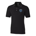 thumbnail image 2 of Men's-Cutter & Buck  Black Sporting Kansas City Big & Tall Advantage Eco Tri-Blend Pique Polo, 2 of 3