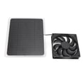 thumbnail image 3 of Kit de ventilador de Panel Solar de 10W, ventilador de Panel de cargador Solar ligero para invernadero, casa de mascotas, casa en el árbol, 3 of 5
