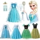 thumbnail image 2 of Disfraz de la reina de las nieves para niña, traje de Elsa para fiesta de carnaval, baile de graduación, ropa para niños, vestido de princesa de Frozen, 2023, 2 of 5