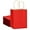 B-Wine, variant on Large Kraft Paper Bags with Handles 13"x10"x5" 32 pcs Gift Paper Bag Red Solid Color Bags(Large Size)