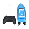 thumbnail image 3 of RC Boat, Wireless Simple Operation Battery Powered Speed Racing Boat  for Lake for Swimming Pool Blue, 3 of 7
