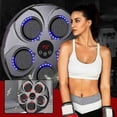 thumbnail image 3 of Wall Mounted Music Boxing Machine Punching Pad Led Lighted Training Electronic With Gloves,100% New, 3 of 5