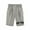 Grey, variant on Shorts For Girls Kids Drawstring Elastic Waist Shorts Casual Solid Color Letter Print Knee Length Shorts With Pockets Lightweight Pants Size 3-4 Years