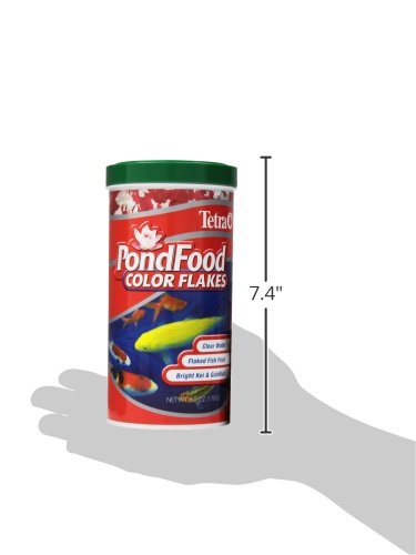 TetraPond PondFood Color Flakes, Color-Enhancing Pond Fish Food photo 8