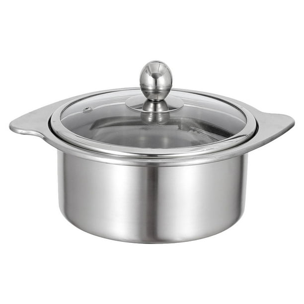 Pot caliente dividida de 16 cm Cocina Hot Pot caliente Pot caliente Pot de stock de olla multipropósito