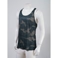 thumbnail image 5 of Raenseen Men's Muscle Tank Top Shirts Workout Sleeveless Camouflage Quick Dry Swim Vest Athletic Gym Army Green XXL, 5 of 9