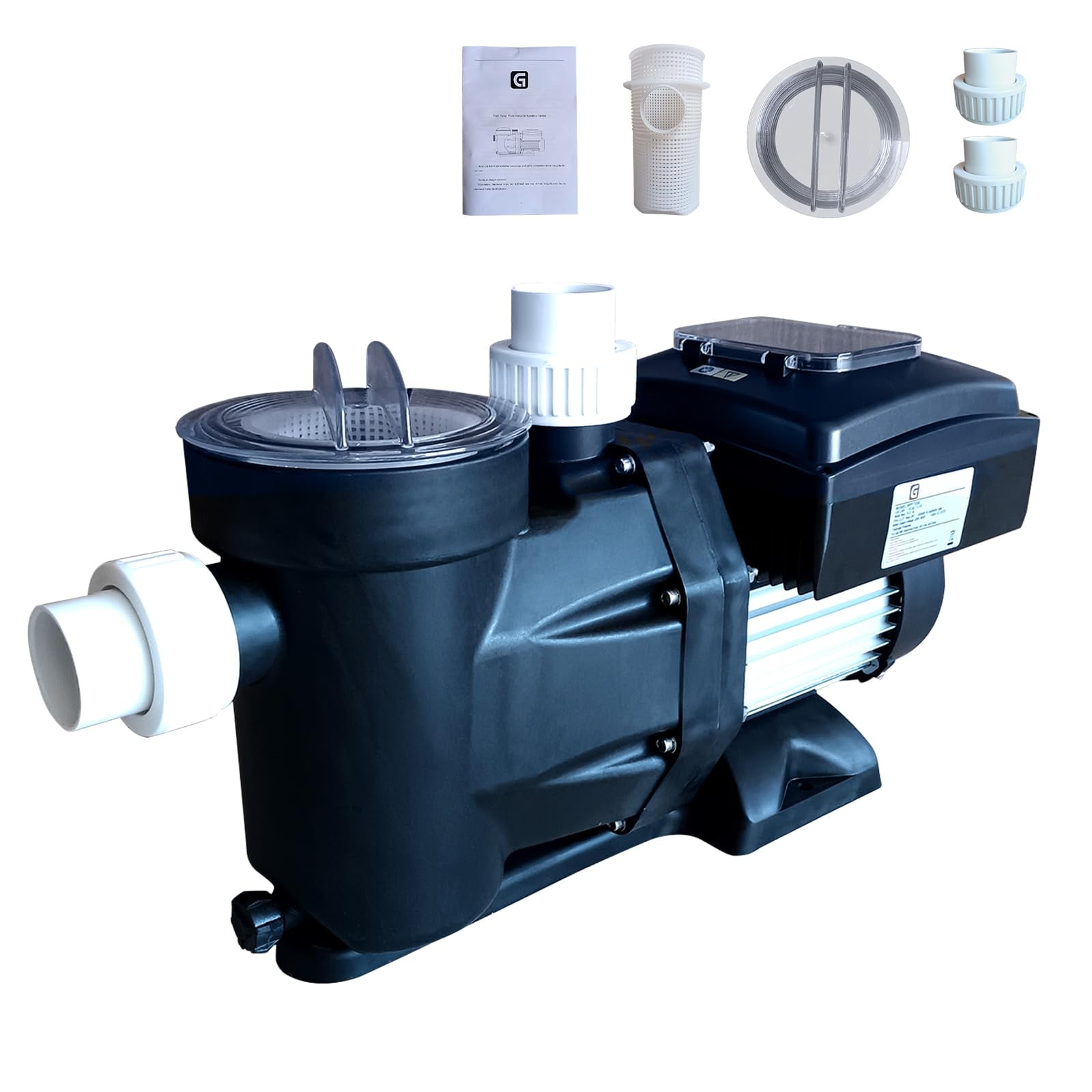 Pentair PacFab 347987 1HP 115V OptiFlo Vertical Discharge