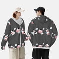 thumbnail image 6 of Kll Cute Farm Milk Animal Print Men'S Women’s Upf 50+ Sun Protection Outdoor Hoodie Jacket Long Sleeve Fishing Hiking Performance Shirt- Small, 6 of 8