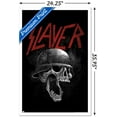 thumbnail image 3 of Slayer - Grey Scale Hellmit Wall Poster, 22.375" x 34" Framed, 3 of 5