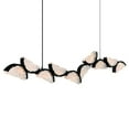 thumbnail image 2 of Moon Integrated LED Black Chandelier, 2 of 3