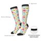 thumbnail image 4 of Balery Cute French Bulldog Calcetines novedosos Calcetines deportivos Calcetines hasta la rodilla Calcetines de algodón Calcetines originales y geniales, 4 of 6