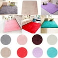 thumbnail image 4 of Fluffy Fuzzy Area Rugs For Bedroom Anti-Slip Runner Rugs For Living Room Ultra Soft Plush Rugs Square Carpet Pad Floor Mat,Machine Washable Bedside Kitchen Bathroom Dining Room Entryway Rugs, 4 of 5