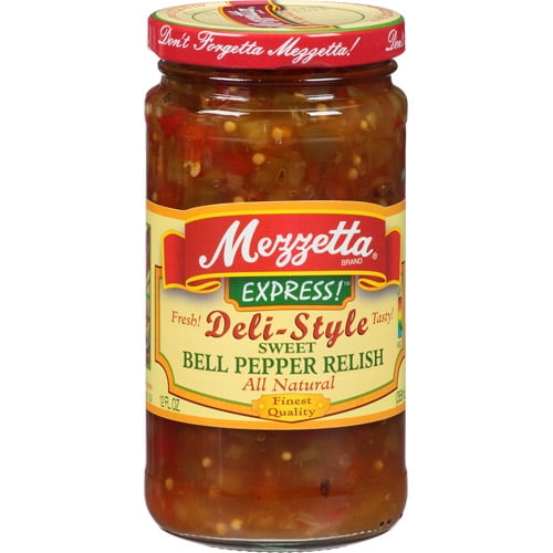 Mezzetta Express! DeliStyle Sweet Bell Pepper Relish, 12 fl oz, (Pack