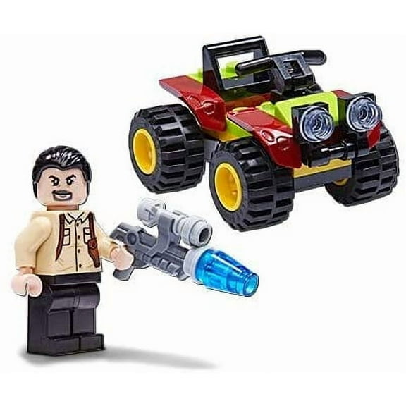 LEGO Vic Hoskins and Patrol Vehicle 6 - 29 years Interlocking Block Building Sets, 0.35 oz