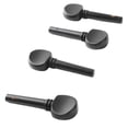 thumbnail image 1 of 4Pcs Violon Tuning Peg Portable Apparence Fine Bois Violon Peg Remplacement Noir, 1 of 8