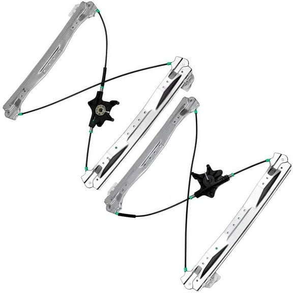 Power Window Regulator Parts fit 2008-2016 For Chrysler Town Country 2008-2018 For Dodge Grand Caravan 2012-2015 For Ram Cargo Van 2009-2014 For VW For Routan Front Side without Motor 68030655AA