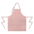 thumbnail image 2 of Pink Cartoon Unicorn Rainbow Rocket Cloud Apron-Garden Aprons for Women with Pockets-Cotton Linen Waterproof Kitchen Cooking Gardening Aprons Adjustable for Kitchen,Cooking,BBQ and Salon 33x27 Inch, 2 of 7