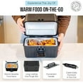 thumbnail image 7 of Zone Tech Insulated Lunch Box 12V Electric Travel Food Warmer for Car Picnic Food Heater, 7 of 7