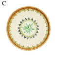 thumbnail image 5 of SharkTRUE Rattan Shell Tray Large Shallow Mouth Round Woven Storage Snack Fruit Basket Supplies Bread Dinner Tray L8I7 Organi, 5 of 9