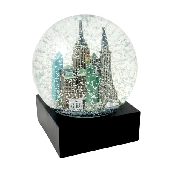 NYC Snow Globe 4.75 Inches Black Base