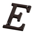thumbnail image 4 of Opvise Retro Style Groceries Cast Iron Metal Creative DIY House Doorplate Letter Symbol D, 4 of 7