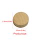 thumbnail image 2 of Billuyoard Paquete de 50 damas de madera, troncos redondos, círculos de en blanco, juguetes para niños, artes y manualidades, juegos de ajedrez, Artesanía Billuyoard HA012705-00, 2 of 6