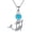 Dolphin, variant on CACA LADY Bunny Rabbit Necklace Sterling Silver Easter Carrot Necklace Birthday Bunny Jewelry Gifts for Women