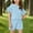 Blue, variant on ZOYOEN Girls Trendy Outfits Set- Quick-Dry Casual Short Sleeve Shirts and Drawstring Shorts Kids Summer Clothes Red Size 4-14