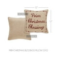 thumbnail image 3 of VHC Brands Gable Prim Christmas Blessings Pillow 12x12, 3 of 4