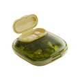thumbnail image 2 of PPgejGEK Portable 4-Compartment Pill Organizer - Small Sealed Proof Box for Three Meals a Day - 7x7.1x3.2cm/2.76x2.80x1.26in, 2 of 3