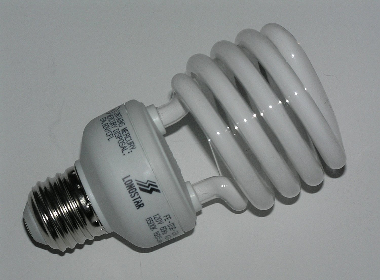 Compact Fluorescent 23 Watt Cfl Light Bulb 6500k Full Spectrum Daylight T2 100 W Equal Energy Miser Fe Iisb 23w 65k 70 Lumens Per Watt 80 Cri Tools Home Improvement Light Bulbs Urbytus Com