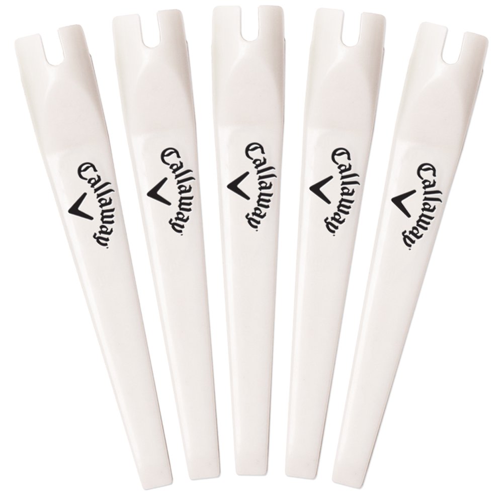 Callaway EnterniTees Golf Tee 5 Count (Large 3 1/4") White