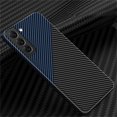 thumbnail image 1 of SaniMore for Samsung Galaxy S22 6.1" 2022 Case, Slim Case Carbon Fiber Support Wireless Charging Shockproof Anti-drop Lens All-inclusive Heavy Duty Protective Anti-fingerprint Magnetic Case, Blackblue, 1 of 10