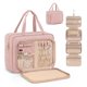 thumbnail image 2 of Yhmxh Organizadores y almacenamiento Neceser colgante para mujer, neceser de viaje con bolsa para guardar joyas, neceser grande para maquillaje. Almacenamiento de ducha Almacenamiento de juguetes, 2 of 5
