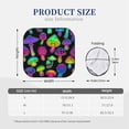 thumbnail image 4 of Yiaed Bright Mushrooms Print Car Front Windshield Sun Shade,Foldable Anti-UV Car Sunshade for Front Window for Most Vehicles-Large, 4 of 5