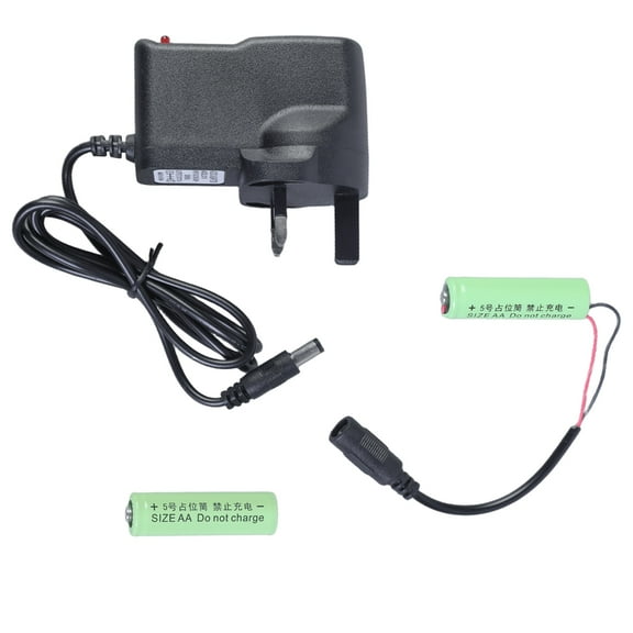3V AA Battery Eliminators Power Supply Replace 2Pcs 1.5V AA LR6 Batteries for Clock Toy Camera Christmas Strips Light
