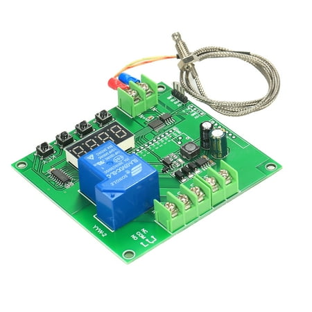 

Docooler Controller Module 0~1000℃ Temp Control Switch Board with K-type Sensor Probe