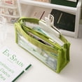 thumbnail image 4 of Monebena Pencil case Six Layer Large Capacity Pencil Case Stationery Supplies High Appearance Transparent PVC Storage Stationery Bag, 4 of 6