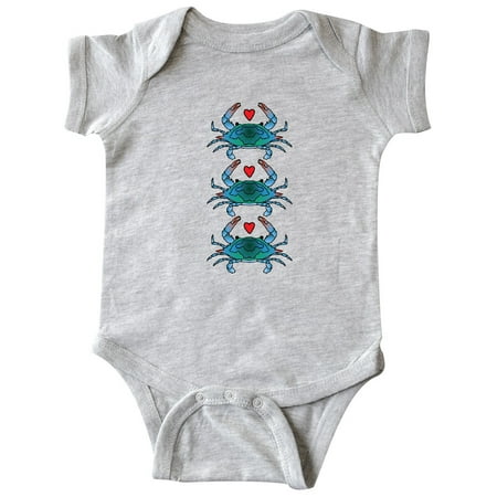 

Inktastic Blue Crab Lover Gifts Gift Baby Boy or Baby Girl Bodysuit