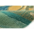 thumbnail image 5 of Liora Manne Corsica Indoor Rug 100% Wool Blue Green Hand Tufted 5x8 ft, 5 of 5