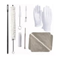 thumbnail image 4 of Kit de limpieza para clarinete, juego de mantenimiento, cepillo para boquillas, guantes, limpiador de saxofón, kit de cuidado para estudiantes, músico, 4 of 9