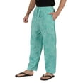thumbnail image 2 of Inkmeso Printed Bottom Cotton Sleep Pajamas For Men's Elastic Waist Pajama Pants w/ Pockets, 2 of 7