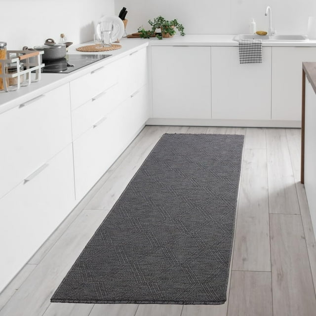 BY COCOON 2'x10' Runner Rug| Carpet Runner Kitchen Rug Kitchen Runner Washable Rug Entryway Rugs Hallway Runner (60 Cm x 305 Cm)