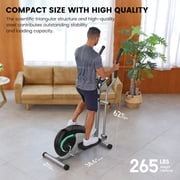Elliptical Machine, Dprodo Magnetic Elliptical Trainer Fitness Equipment for Home Gym Cardio Workout 265lb