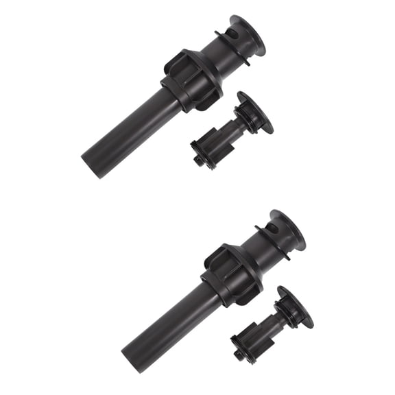 2-Pack Bathroom Sink Drain Up with Overflow for Vessel Sinks, and Easy to Install