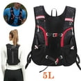 thumbnail image 2 of Running Hydration Backpack Outdoor Cycling Vest Hiking 5L Rucksack Bag Black New, 2 of 24